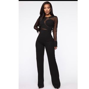 Black jumpsuit